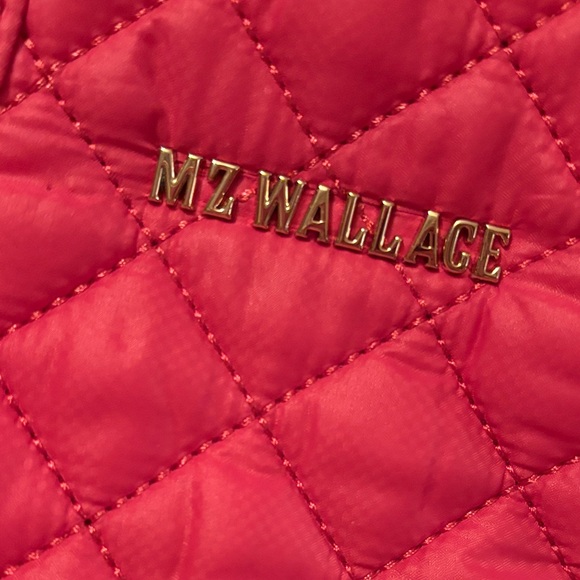 MZ Wallace Mini Metro Tote Deluxe- Bright Pink - Picture 2 of 7